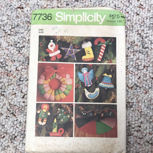 Lot of three vintage holiday patterns - Picture 6 of 7